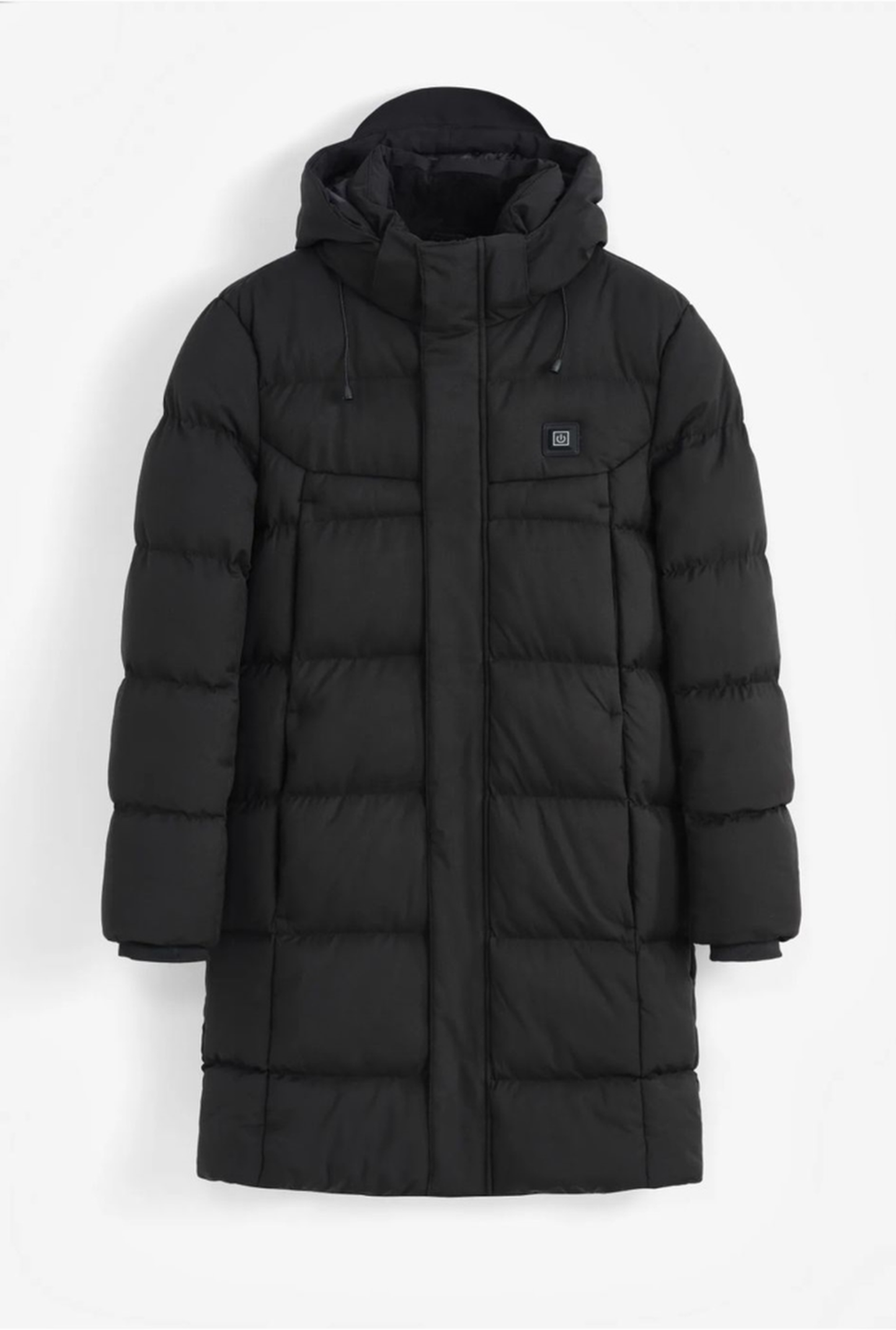 BEHEIZBARER WINTERMANTEL BLACK